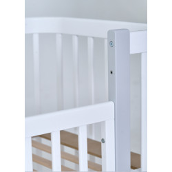 Кроватка Кузя Miya (Gray/White) Thumb