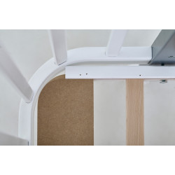 Кроватка Кузя Miya (Gray/White) Thumb