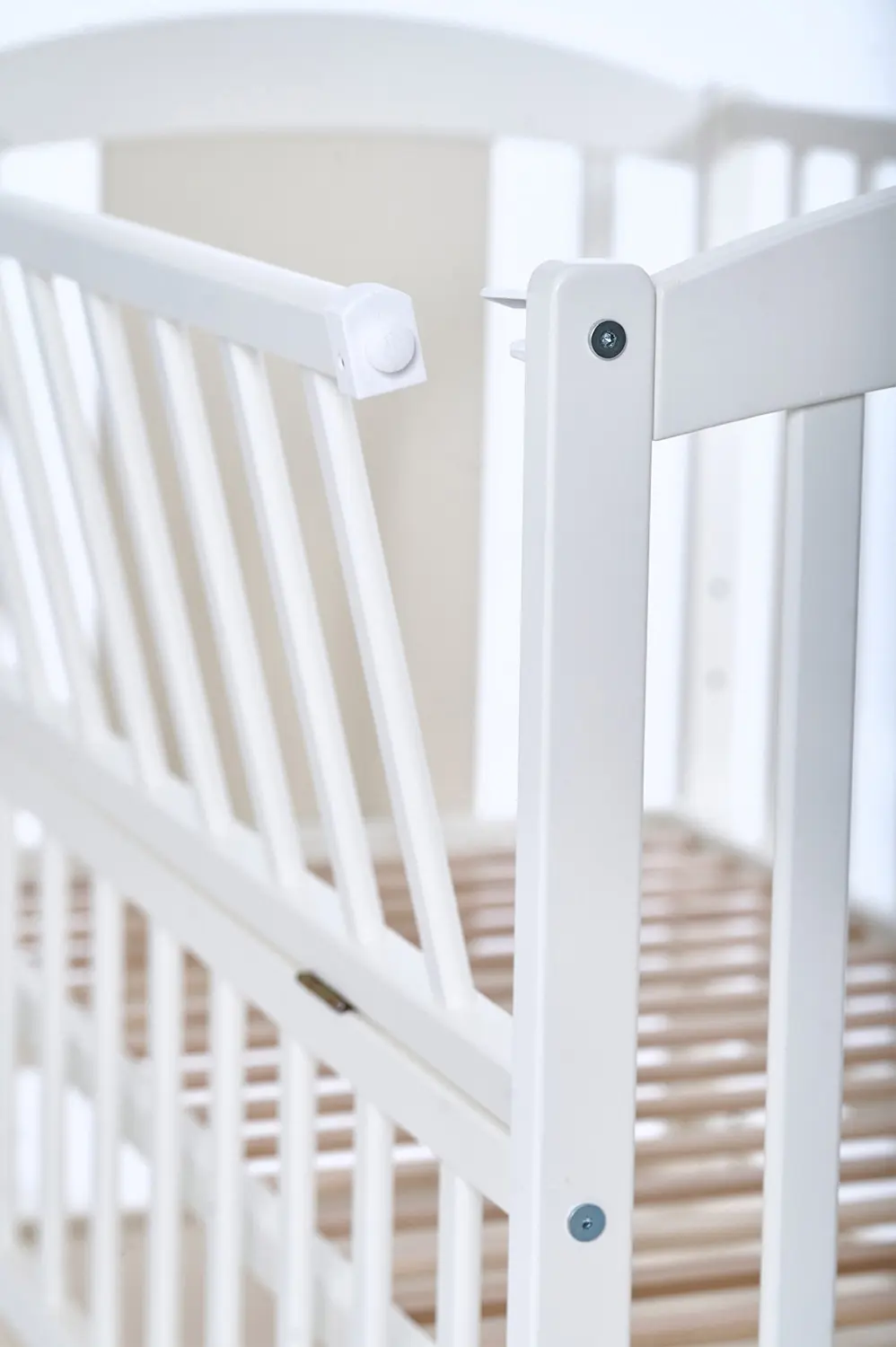 Кроватка с ящиком Кузя Lili Zajchyk (White) - 3