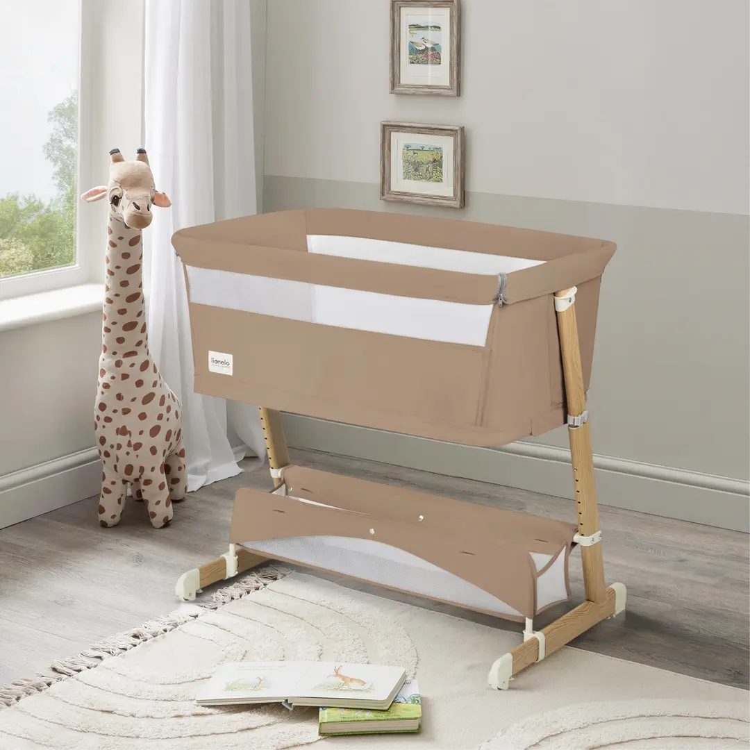 Кроватка 5в1 Lionelo Thomi (Beige Caramel)