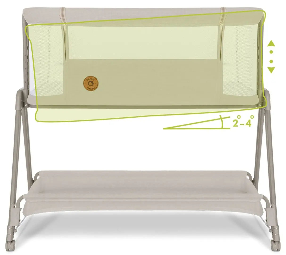 Patuc-leagan 2in1 Lionelo Luna (Beige Sand)