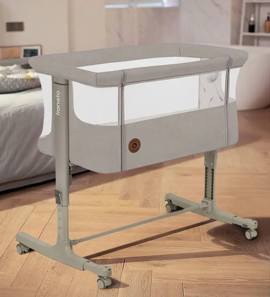 Кроватка-люлька 3в1 Lionelo Aurora (Beige Sand)