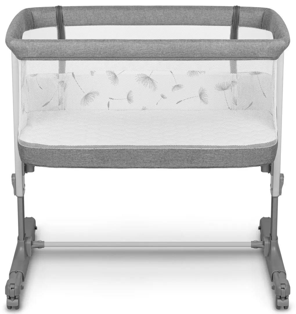Кроватка-люлька 3в1 Lionelo Aurora (Grey Concrete)