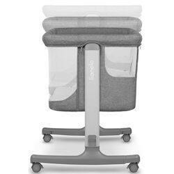 Кроватка-люлька 3в1 Lionelo Aurora (Grey Concrete) Thumb