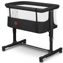 Кроватка-люлька 3в1 Lionelo Aurora (Grey Graphite) Thumb