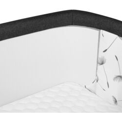 Кроватка-люлька 3в1 Lionelo Aurora (Grey Graphite) Thumb