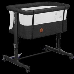 Кроватка-люлька 3в1 Lionelo Aurora (Grey Graphite) Thumb