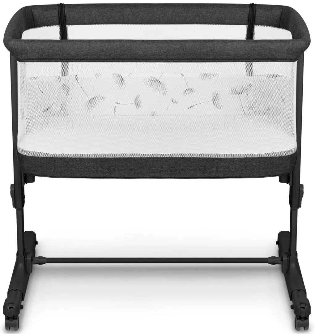 Кроватка-люлька 3в1 Lionelo Aurora (Grey Graphite)