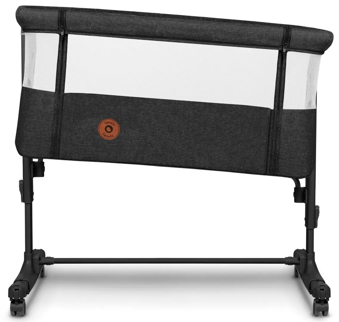 Кроватка-люлька 3в1 Lionelo Aurora (Grey Graphite)