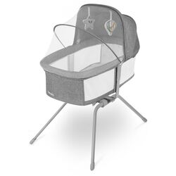 Кроватка-люлька 3в1 Lionelo Malin (Grey Stone) Thumb