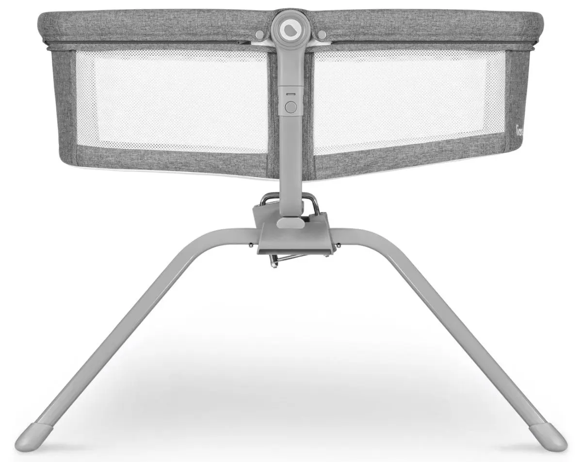 Кроватка-люлька 3в1 Lionelo Malin (Grey Stone)