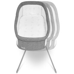 Кроватка-люлька 3в1 Lionelo Malin (Grey Stone) Thumb