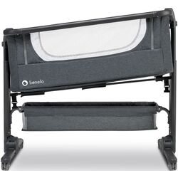 Кроватка-люлька 3в1 Lionelo Timon (Graphite) Thumb