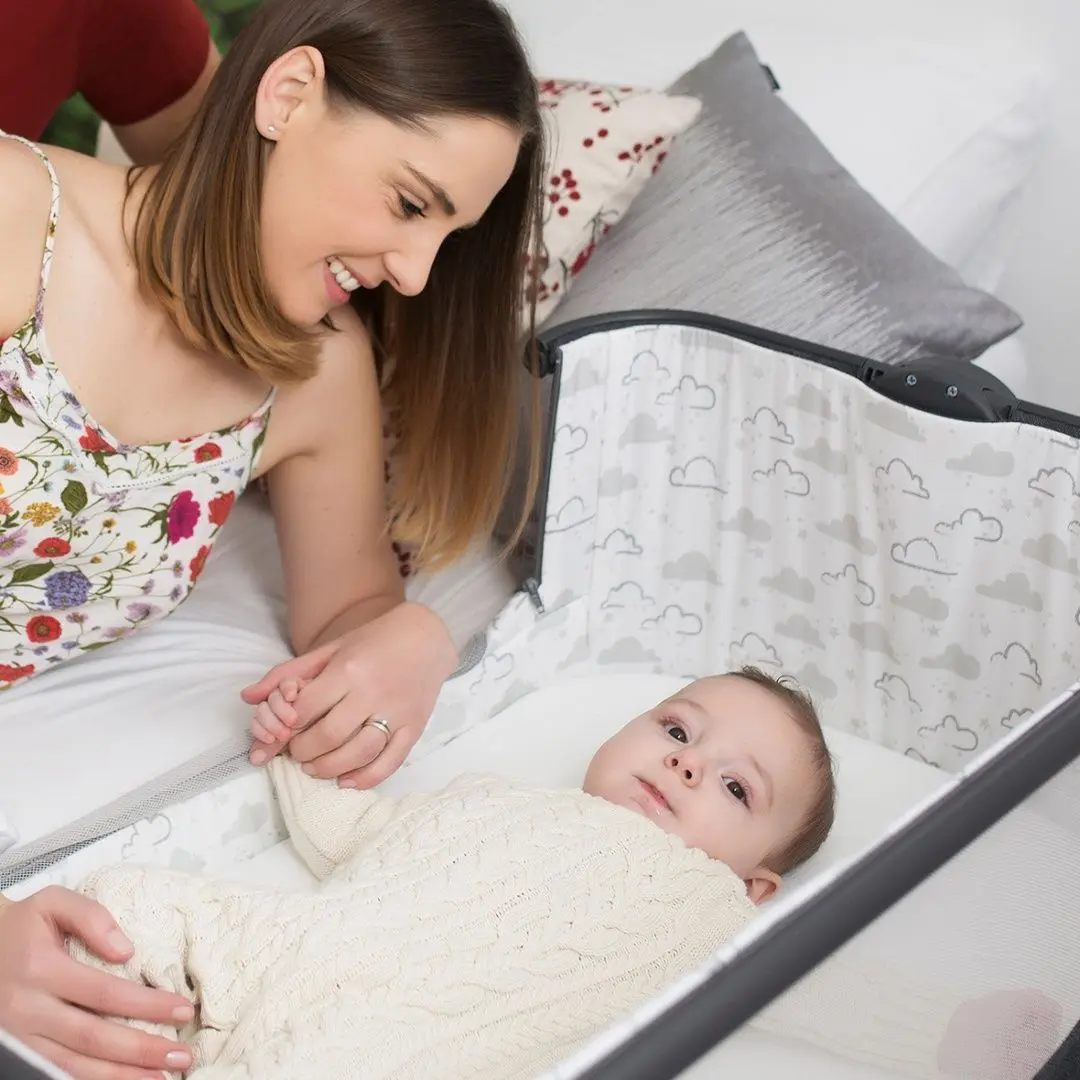 Кроватка-люлька 3в1 Lionelo Timon (Graphite)