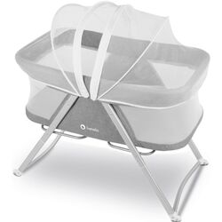 Кроватка-люлька 3в1 Lionelo Vera (Grey) Thumb