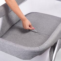 Кроватка-люлька 3в1 Lionelo Vera (Grey) Thumb