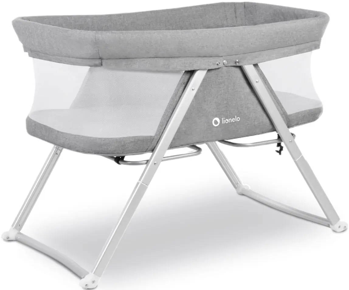 Кроватка-люлька 3в1 Lionelo Vera (Grey)