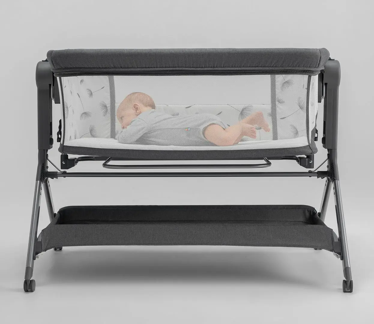 Кроватка-люлька Lionelo Leonie Plus (Gray Stone)