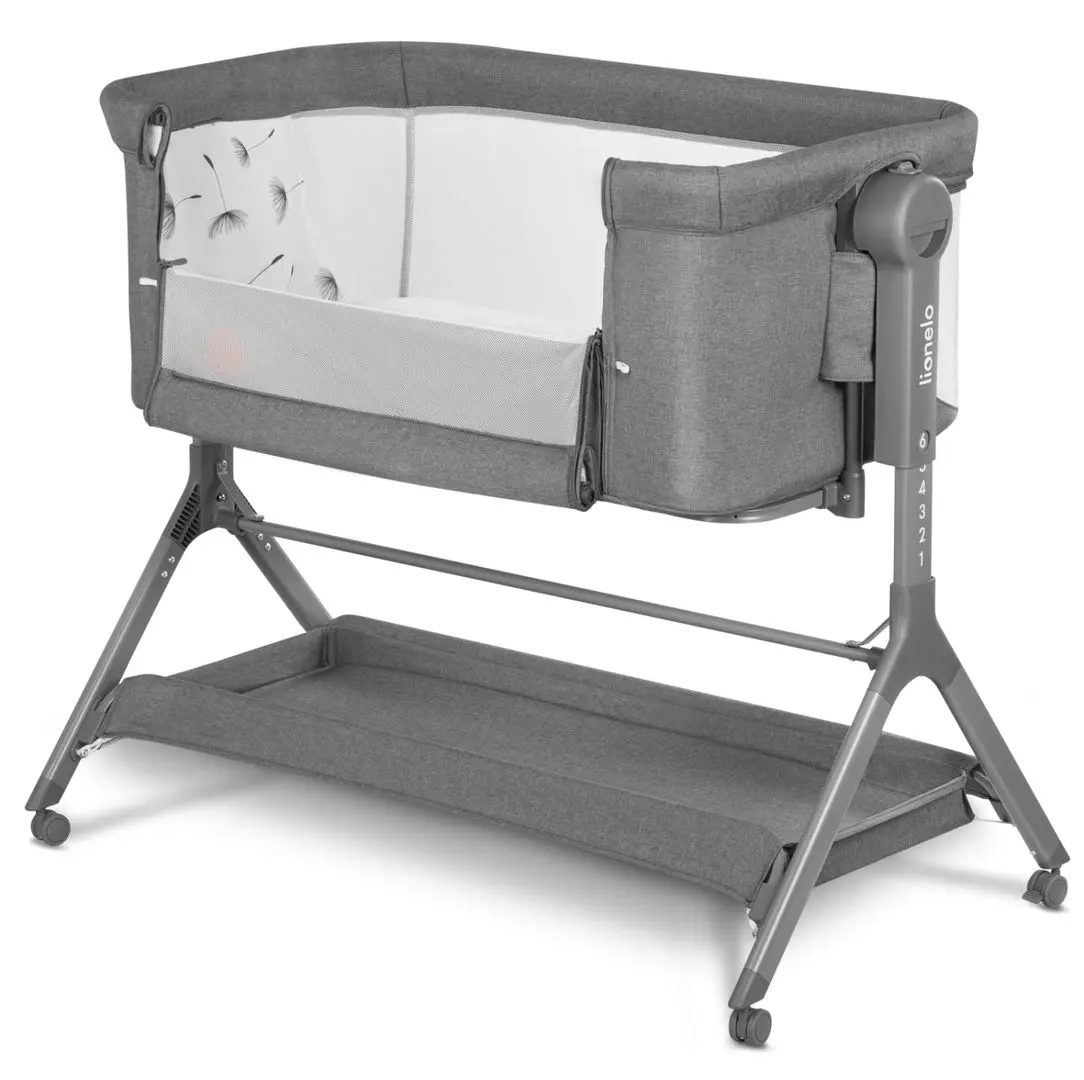 Кроватка-люлька Lionelo Leonie Plus (Gray Stone)