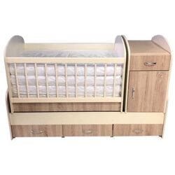 Кровать-трансформер Mickey Eco (Bardolino/Cream)