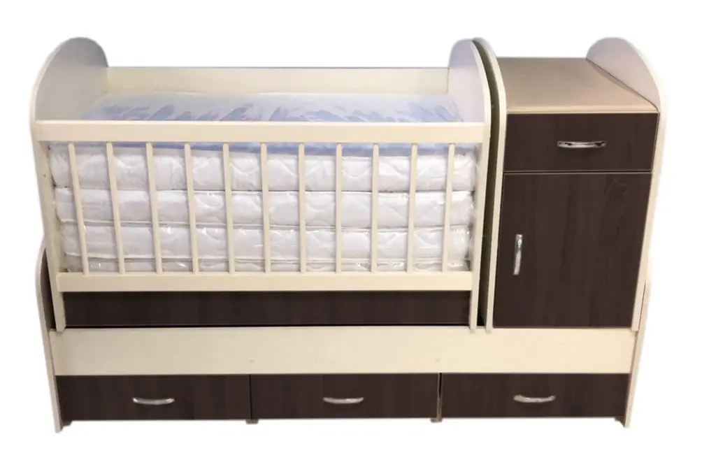 Кровать-трансформер Mickey Eco (Wenge/Cream)