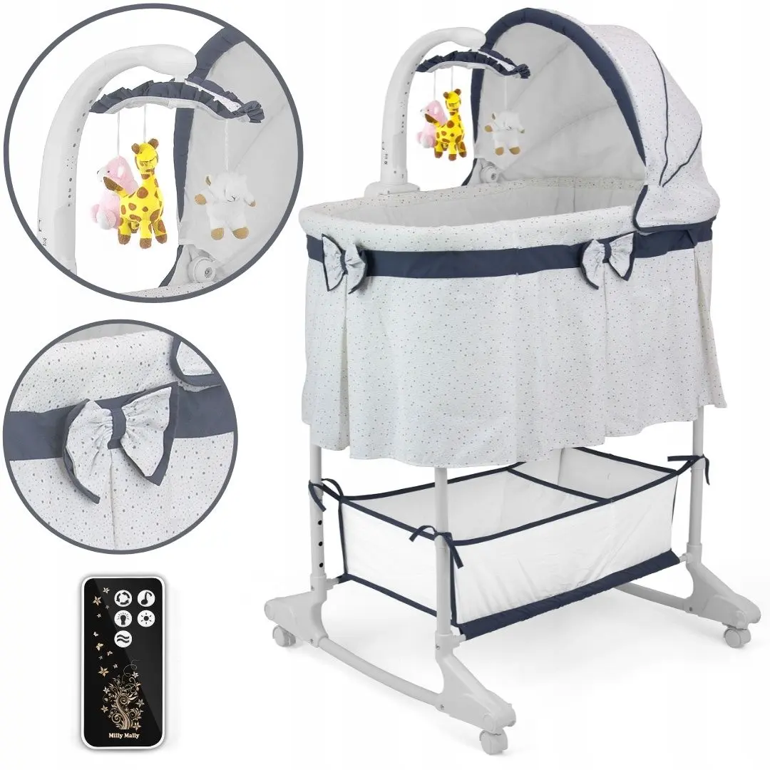 Patuc-leagan 4in1 Milly Mally Sweet Melody (Simple Grey) - 2