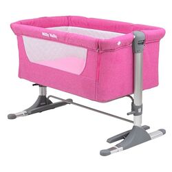 Кроватка-люлька Milly Mally Side by Side (Pink)