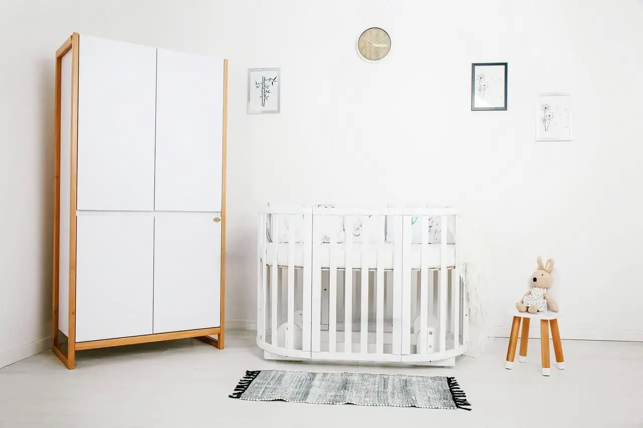 Кроватка-трансформер Miracolo Amore 7в1 + маятник (White)