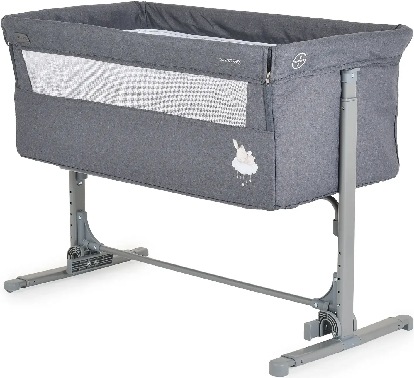Кроватка-люлька Moni Mika Mystery (Grey) - 2