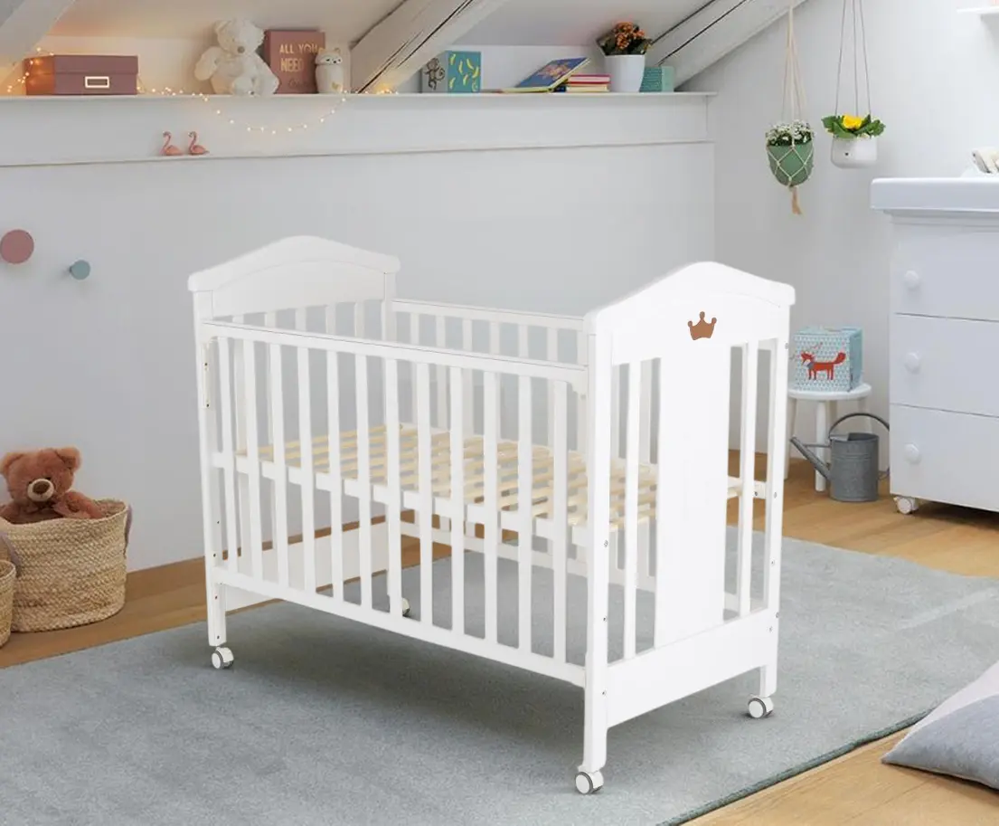 Кроватка Moni Wing (White)