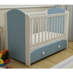 Patuc MyKids Miki cu sertar (White/Blue) Thumb