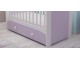 Patuc MyKids Miki cu sertar (White/Purple)