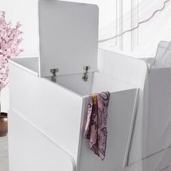 Patuc MyKids Sofia cu sertar (White/Pink) Thumb