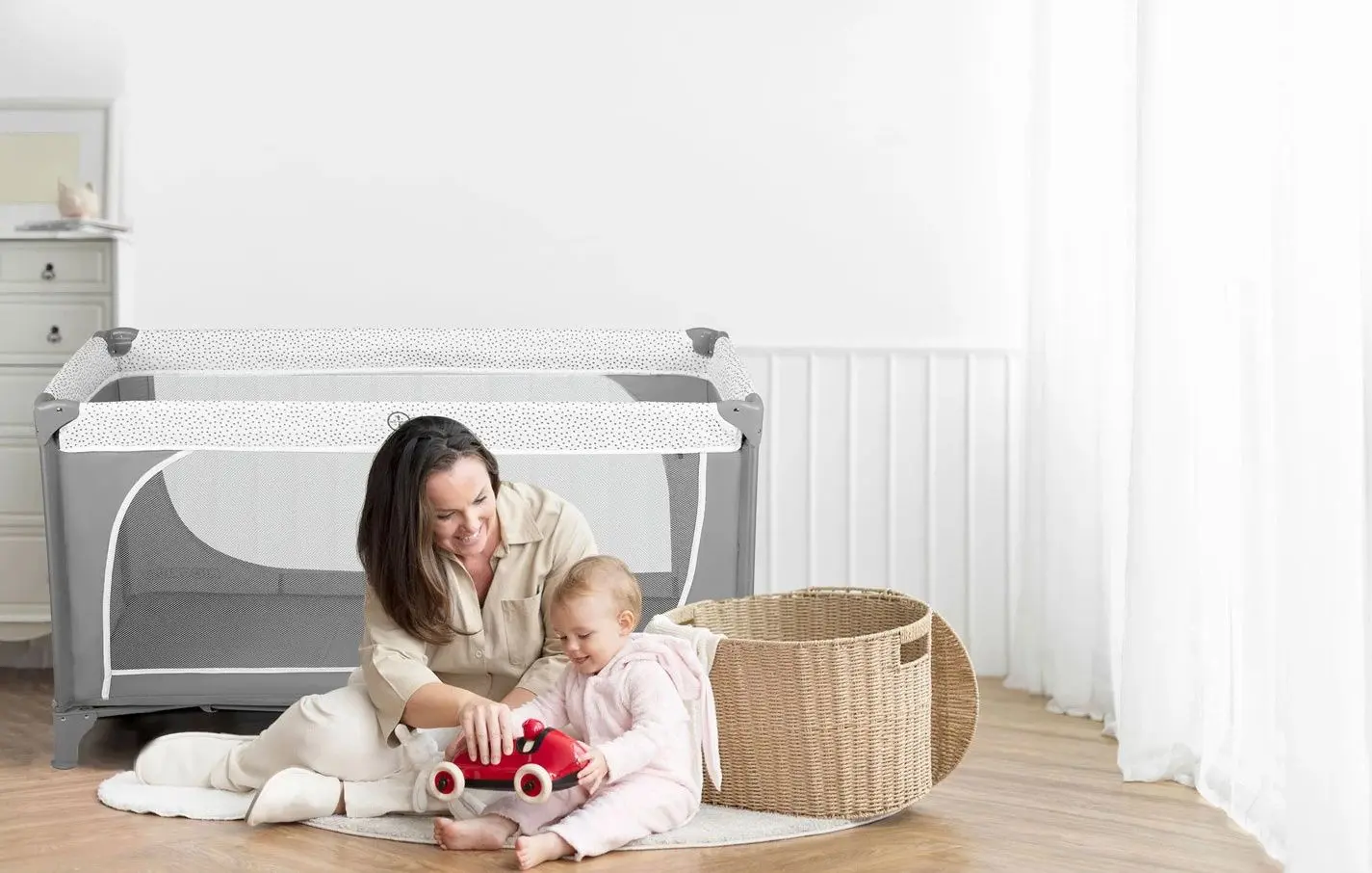 Кроватка Ricokids RK-241 (Grey)