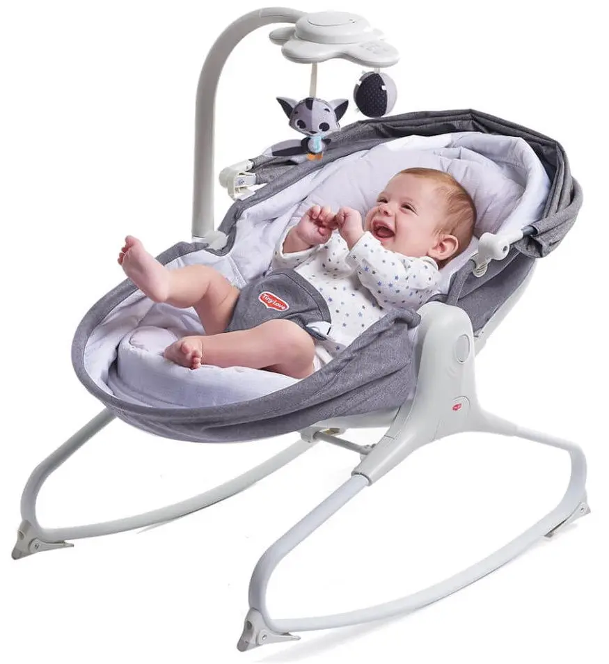 Кроватка-люлька 3в1 Tiny Love Cozy Tiny Rocker TL18055000 (Grey) - 4