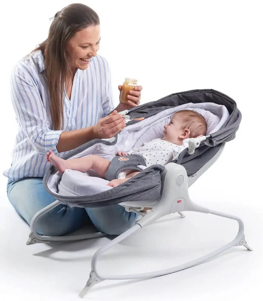 Кроватка-люлька 3в1 Tiny Love Cozy Tiny Rocker TL18055000 (Grey) - 5