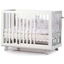 Кроватка Veres ЛД1 Манхэттен (White/Gray) Thumb