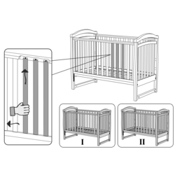 Кроватка Veres ЛД18 (Nut) Thumb