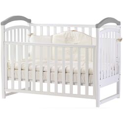 Кроватка Veres ЛД6 (White/Gray)