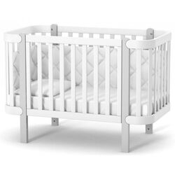 Кроватка Veres Монако ЛД5 (White/Gray)