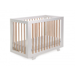 Кроватка Eucalyptus Melody Plus DS-601 (White/Natural) Thumb