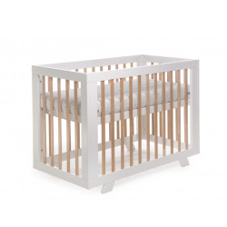 Кроватка Eucalyptus Melody Plus DS-601 (White/Natural) Thumb