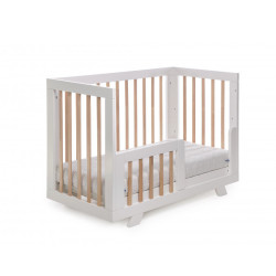 Кроватка Eucalyptus Melody Plus DS-601 (White/Natural) Thumb