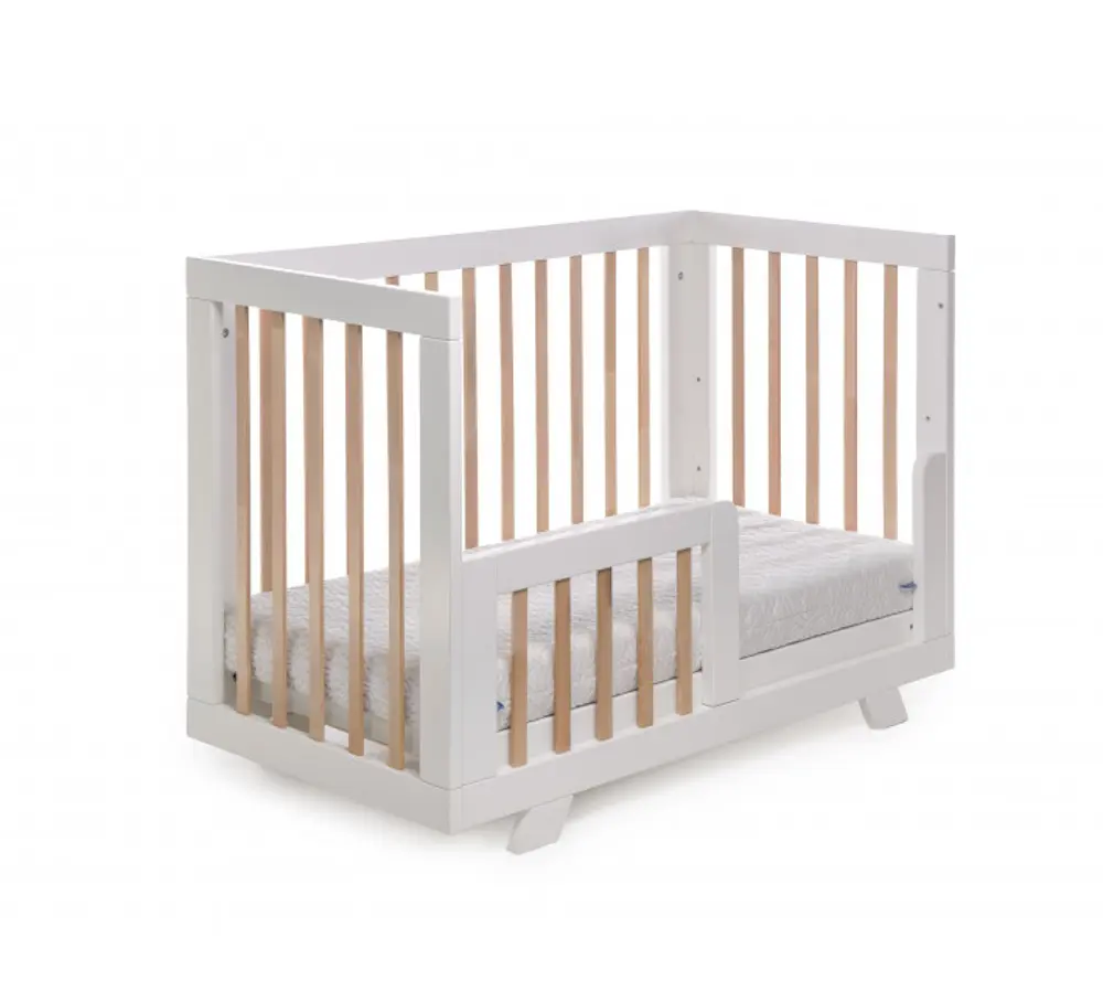Кроватка Eucalyptus Melody Plus DS-601 (White/Natural) - 5