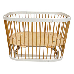 Кроватка Eucalyptus Napoli Plus Universal DS-N141 (White/Natural) Thumb