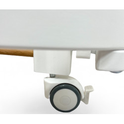 Кроватка Eucalyptus Napoli Plus Universal DS-N141 (White/Natural) Thumb