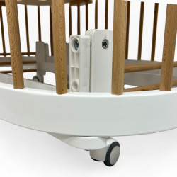 Кроватка Eucalyptus Napoli Plus Universal DS-N141 (White/Natural) Thumb