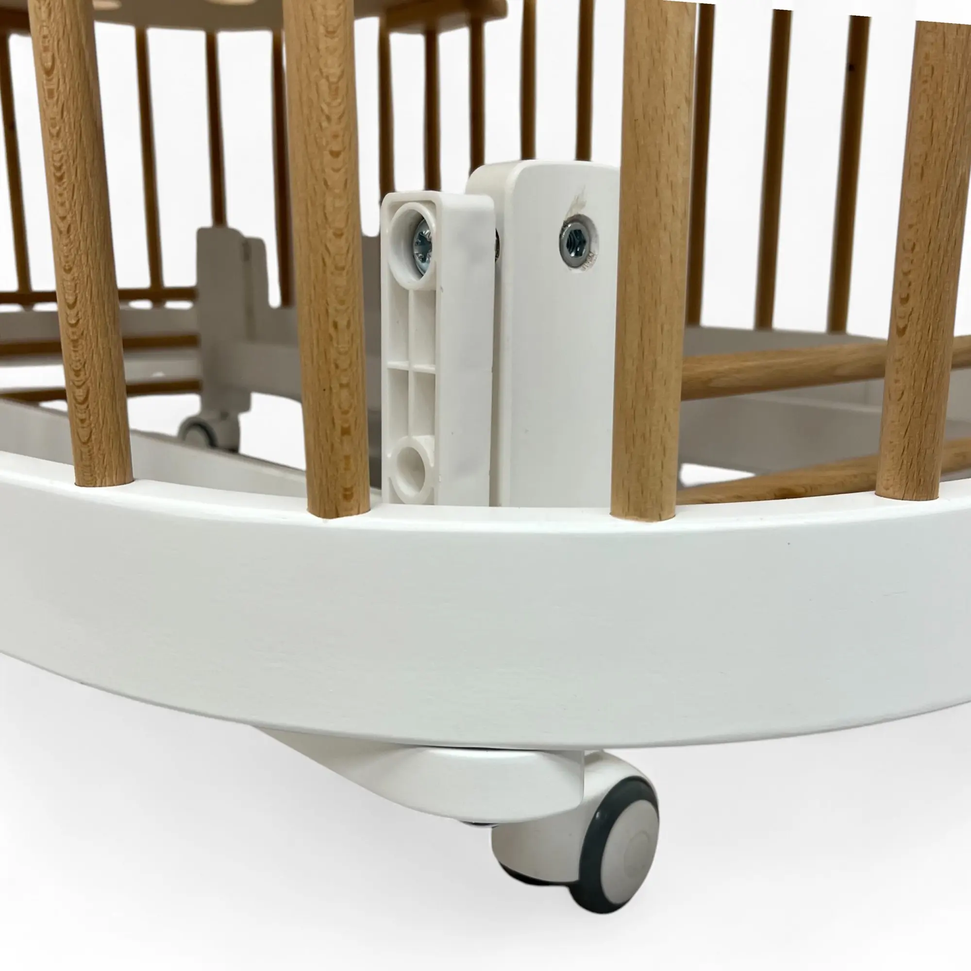 Кроватка Eucalyptus Napoli Plus Universal DS-N141 (White/Natural) - 6