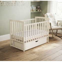 Patuc cu sertar Eucalyptus Charlene Premium Transversal DS-202 (Vanilla)