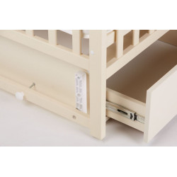 Patuc cu sertar Eucalyptus Charlene Premium Transversal DS-202 (Vanilla) Thumb
